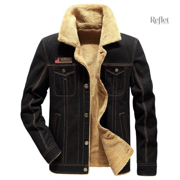 Veste vintage masculine, couleur kaki, look rétro
