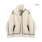 Veste polaire vintage femme en couleur pastel