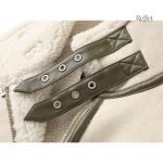 Veste vintage femme à col montant, style décontracté