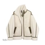 Veste polaire femme au design unique, pour un style rétro
