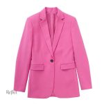 Veste vintage rose pour femme