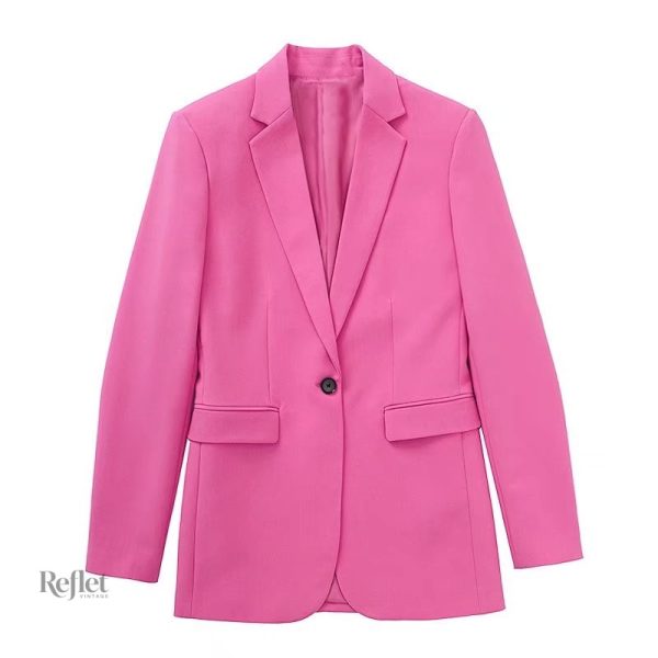 veste-rose-vintage-femme-1 Veste vintage rose pour femme