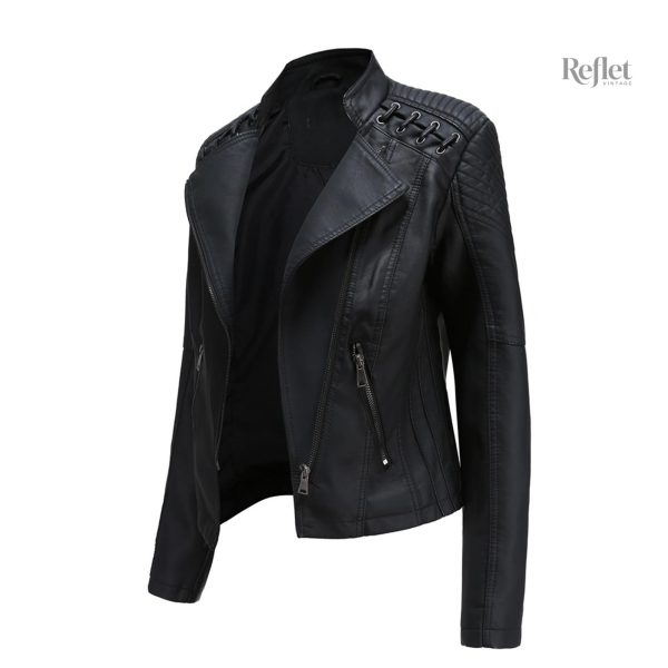 veste-simili-cuir-vintage-femme-1 Veste Simili Cuir Vintage Femme