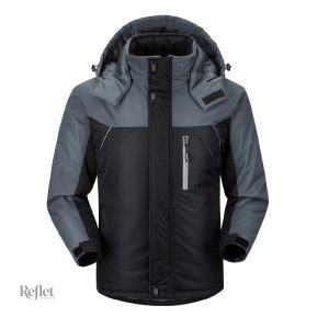 Veste ski homme vintage en couleur éclatante