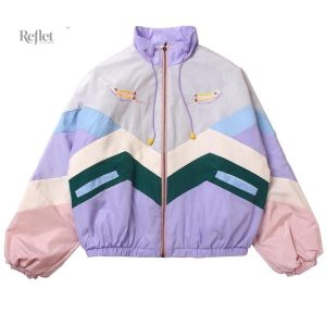 Veste sport vintage femme élégante et confortable