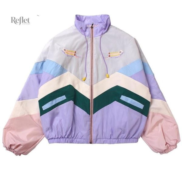 veste-sport-vintage-femme-1 Veste sport vintage femme élégante et confortable