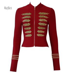 Veste vintage avec une coupe féminine raffinée