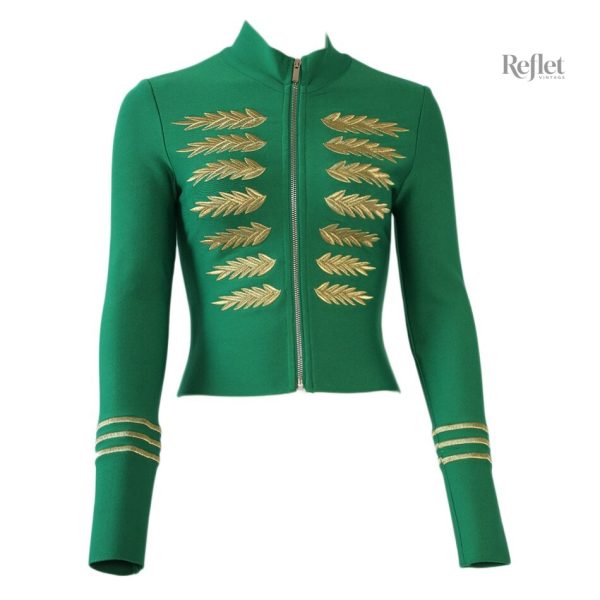 Style vintage pour une veste tailleur moderne