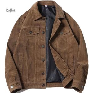 Veste Velours Cotelé Homme Vintage