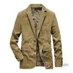 Veste d'inspiration vintage en velours pour homme