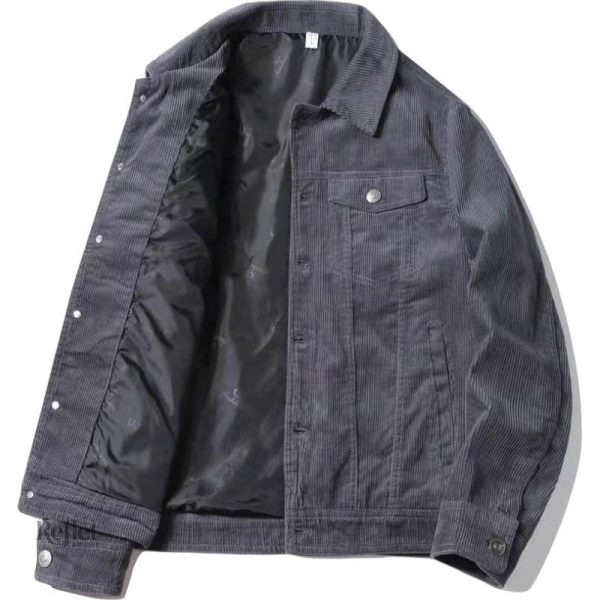 Style vintage : veste homme en velours