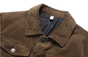 Veste vintage homme en velours côtelé