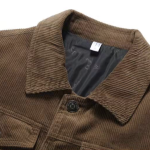 Veste vintage homme en velours côtelé