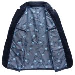 Style rétro avec veste en velours pour homme