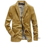 Veste homme velours avec design vintage