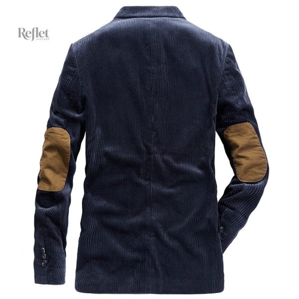 Veste vintage en velours, tendance et confortable