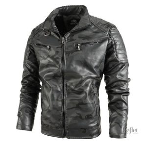 Veste rétro homme couleur verte