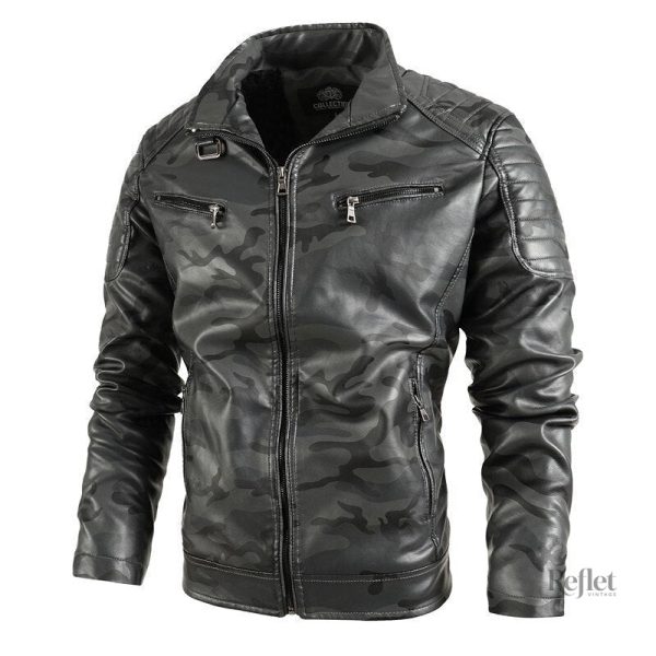 Veste rétro homme couleur verte