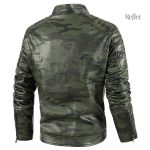 Veste homme style vintage en vert