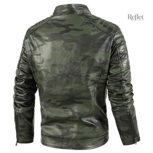 Veste homme style vintage en vert