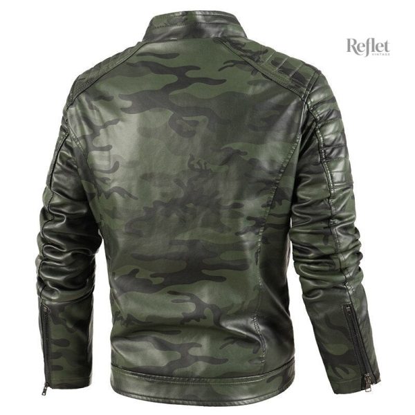 Veste homme style vintage en vert