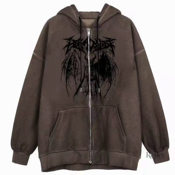 Veste à capuche pour un look rétro féminin