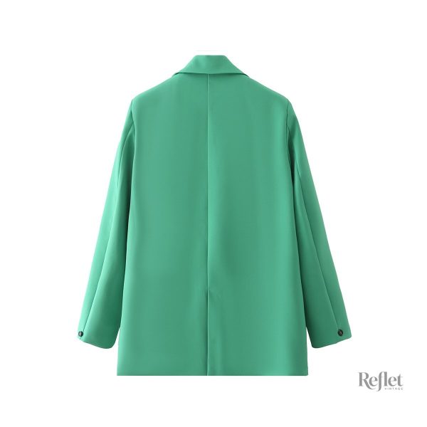 Veste vintage femme au look décontracté