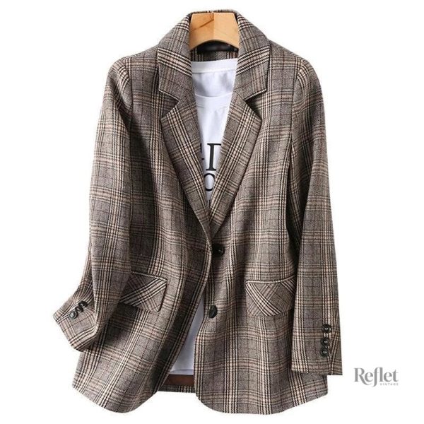 veste-vintage-oversize-femme-1 Veste oversize vintage femme, style décontracté et tendance