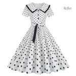 Robe vintage années 60, coupe cintrée et féminine