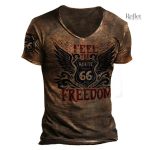 T-shirt vintage homme, coupe relax