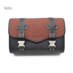 Vintage cartable en cuir au design classique et élégant