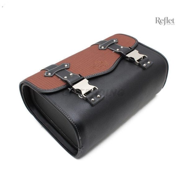 Cartable en cuir intemporel avec finition vintage