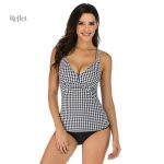 Maillot de bain vintage avec motifs colorés et tendance