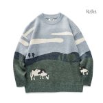 Pull vintage homme, style rétro, confort et élégance