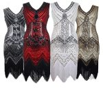 Style glamour des années 20 en robe