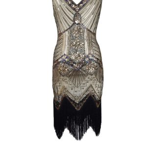 Robe années 20 élégante et rétro