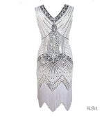 Robe rétro femme années 20
