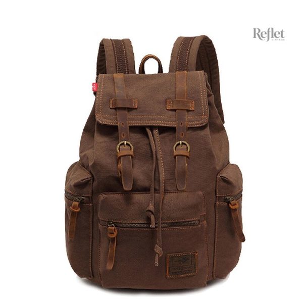 Sac à dos au design vintage pour un look décontracté