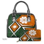 Sac à main vintage avec finitions soignées