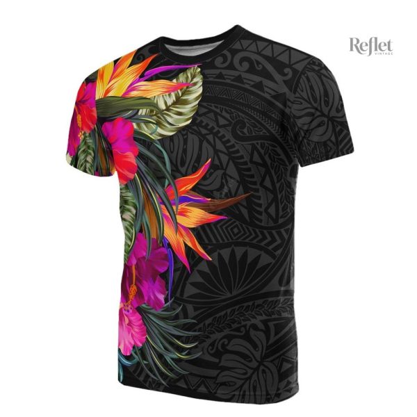 Vintage t-shirt noir pour homme, casual